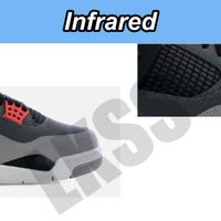 Grey & red