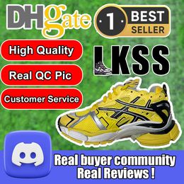 Jason LKSS Luxury Designer Shoes Track Runner Led 3.0 Men Women Dress Shoes Sneakers Tracks Trainers Casual Sports Shoes Black White Blue Triples 3 Runners Sneaker 023